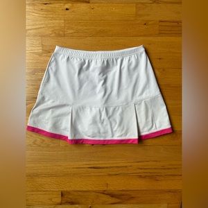 Bollé white tennis skirt size XS